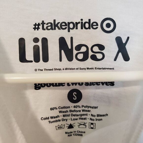 NWT Lil Nas X Cupid Take Pride Tee Small - Picture 3 of 6